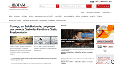 Desktop Screenshot of ibdfam.org.br